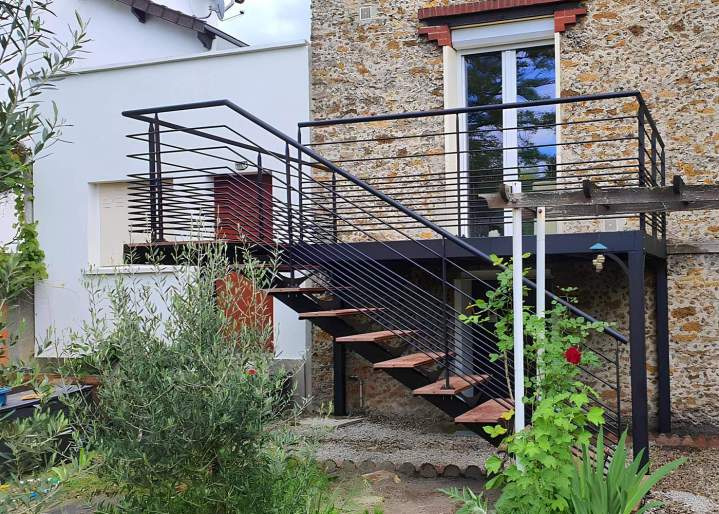 Constructeur de terrasses sur pilotis Cergy